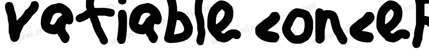 vatiable concept字体转换